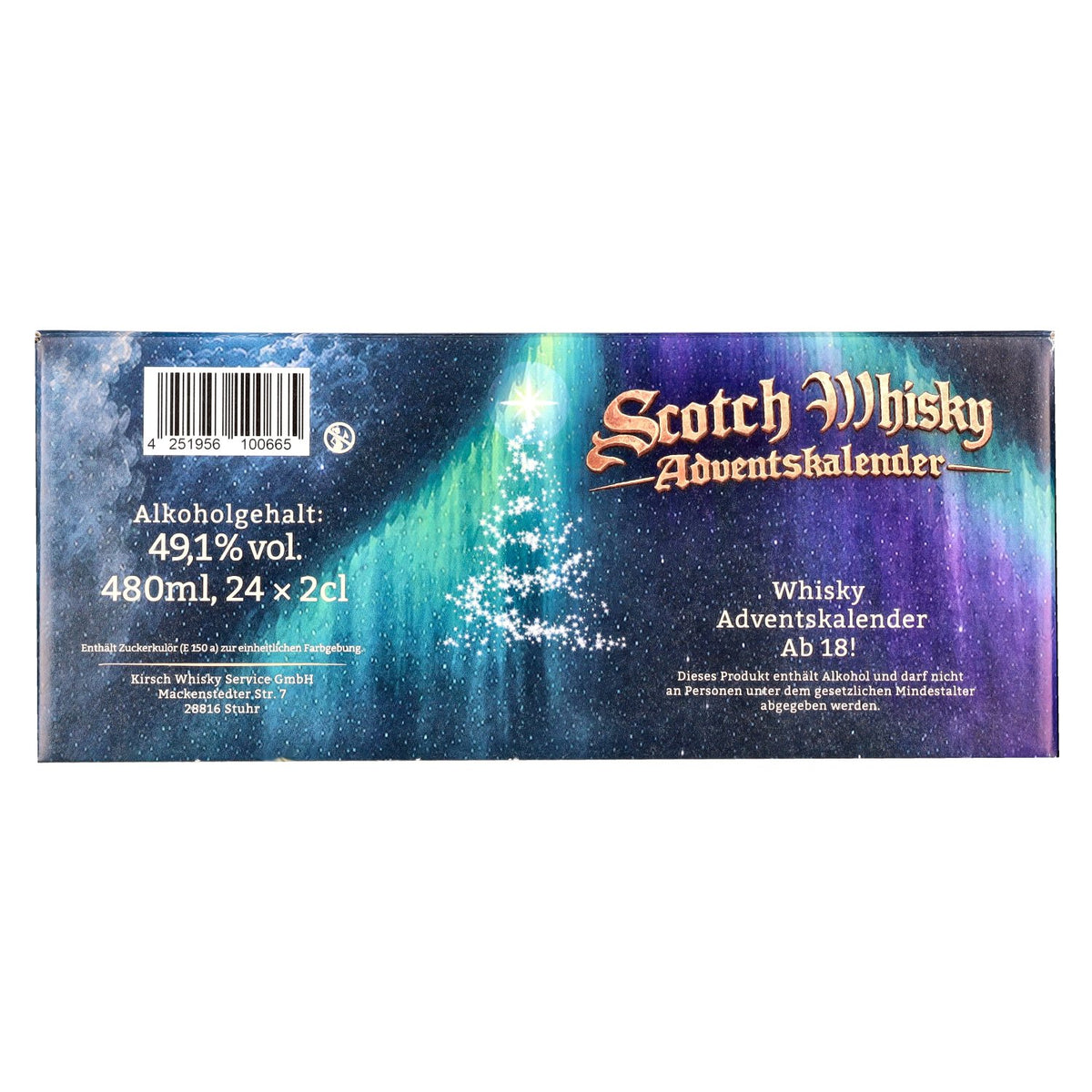 Scotch Whisky Adventskalender 2026 49,1% Vol. 24x0,02l