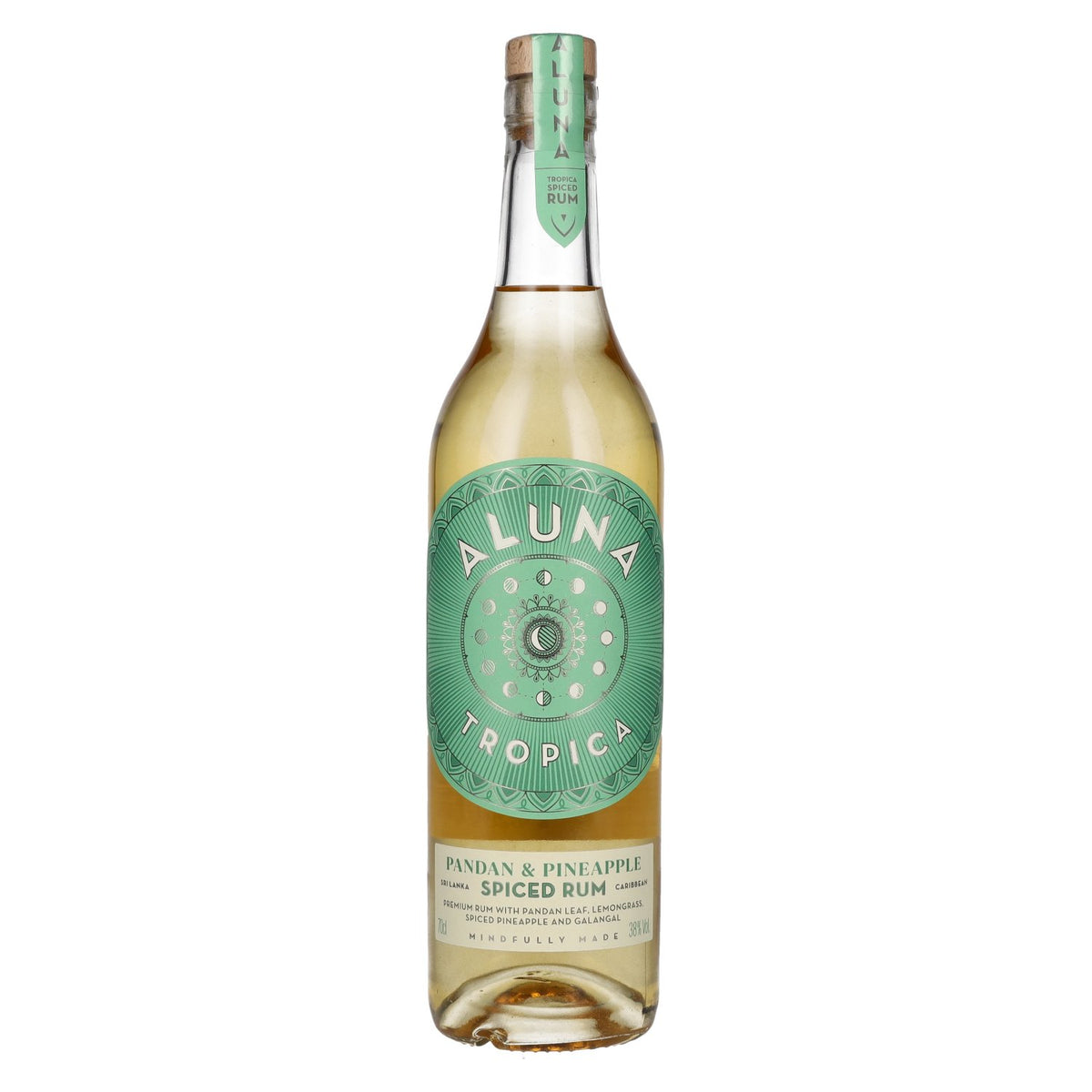 Aluna Tropica Pandan &amp; Pineapple Spiced Rum 38% Vol. 0,7l