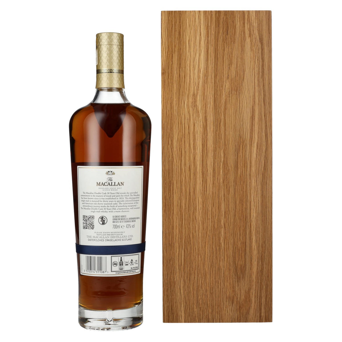 The Macallan 30 Years Old DOUBLE CASK Annual Release 2024 43% Vol. 0,7l in wooden box
