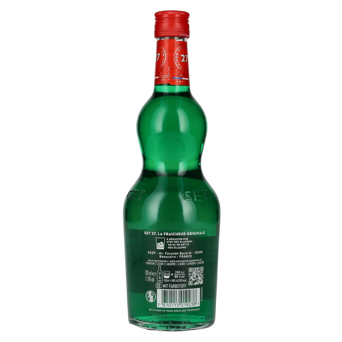 Get 27 Liqueur de Menthe 17,9% Vol. 0,7l