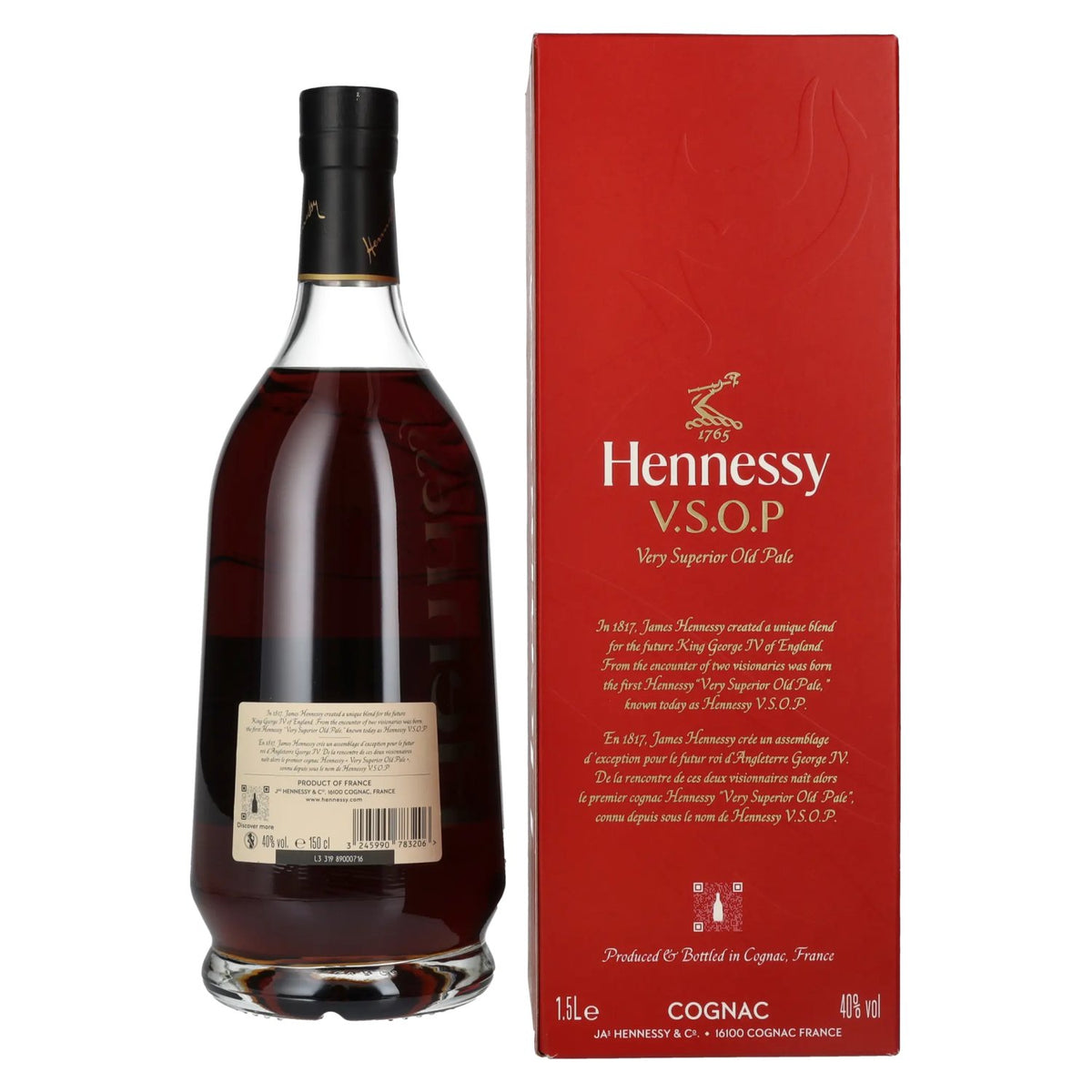 Hennessy V.S.O.P Cognac 40% Vol. 1,5l in Geschenkbox