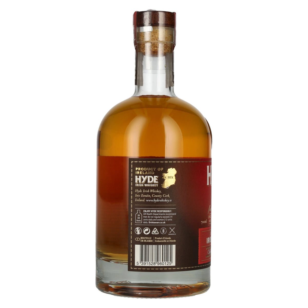 Hyde No.4 RUM FINISH Single Malt Irish Whiskey 46% Vol. 0,7l