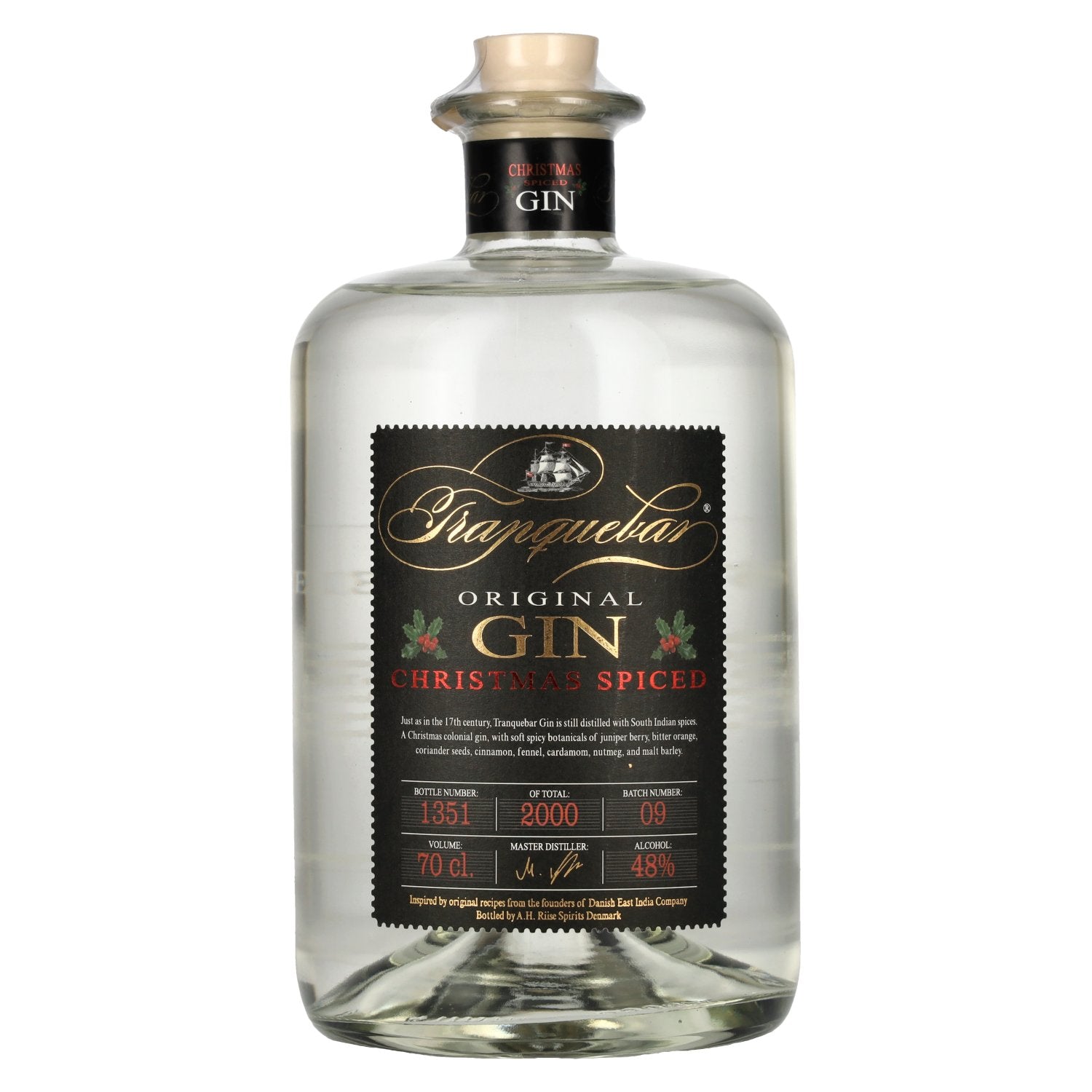 Tranquebar Original Gin Christmas Spiced 48% vol. 0.7l