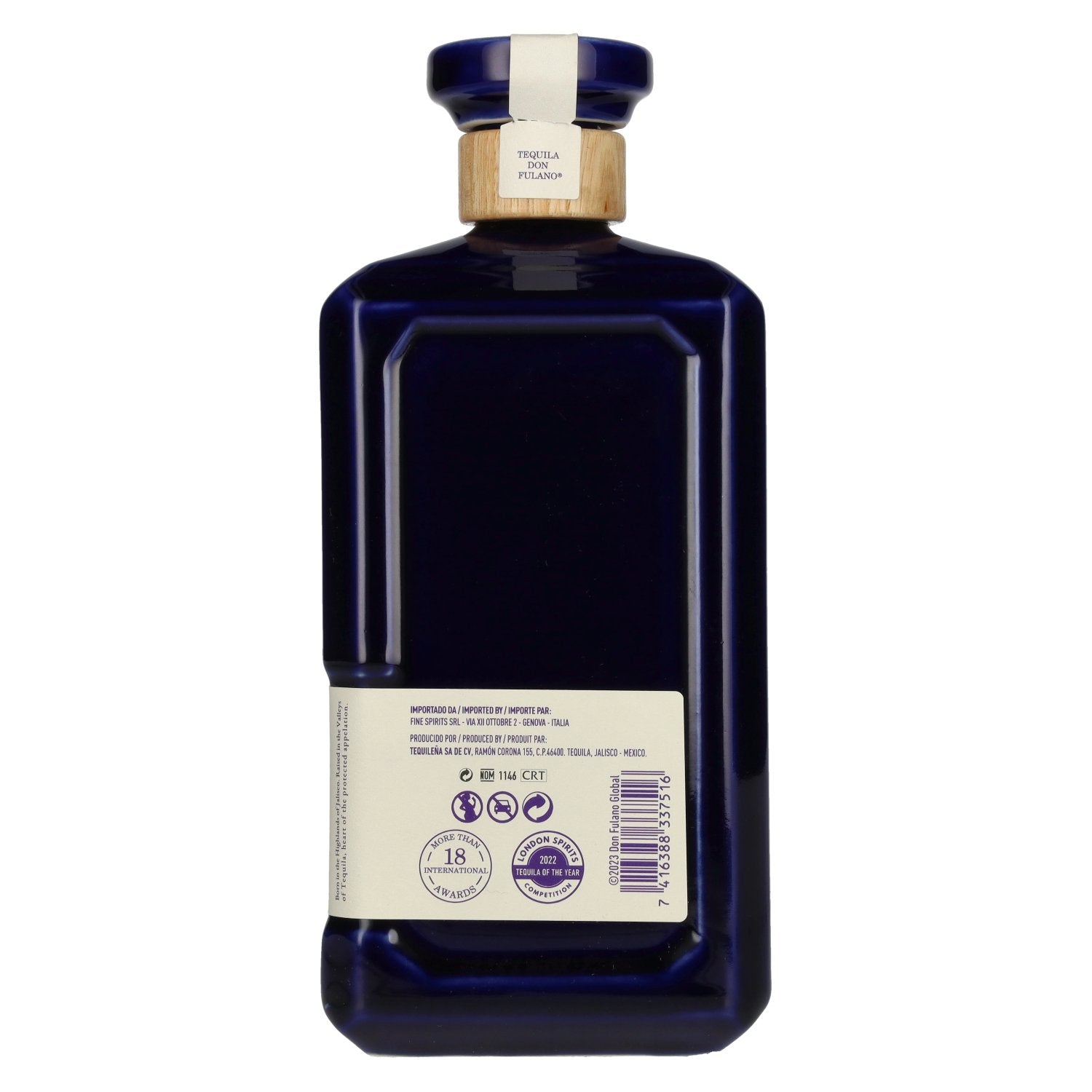 Don Fulano Tequila IMPERIAL Extra Añejo 100% Puro de Agave 40% Vol. 0,7l