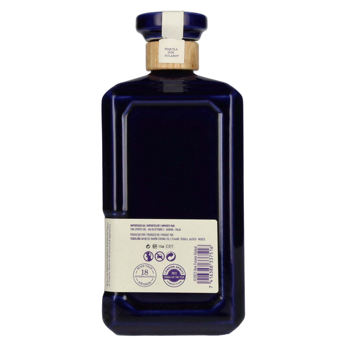 Don Fulano Tequila IMPERIAL Extra Añejo 100% Puro de Agave 40% Vol. 0,7l