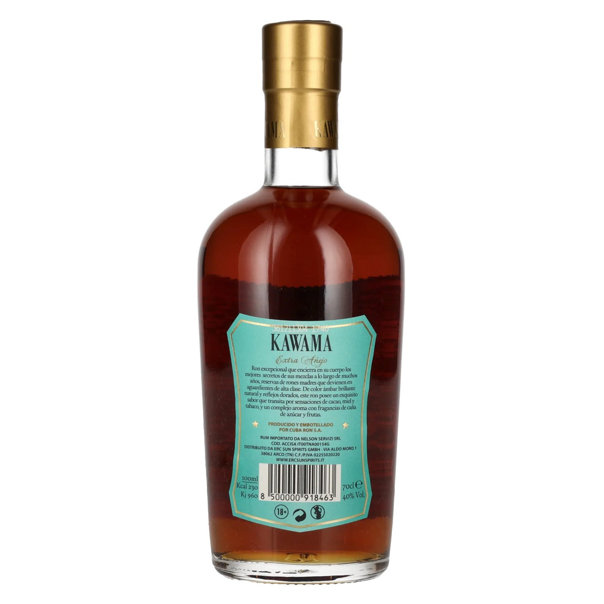 Ron Kawama 19 Extra Añejo 40% vol. 0.7 l