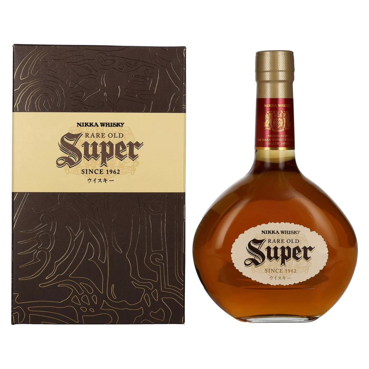 Nikka Super Nikka Whisky Rare Old 43% vol. 0,7l en boîte cadeau