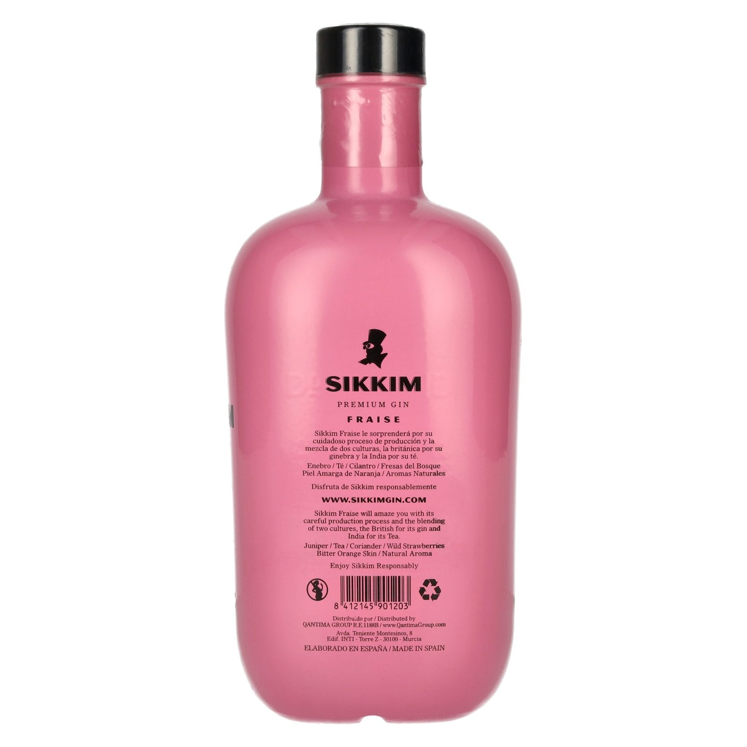 Sikkim FRAISE Premium Gin 40% Vol. 0,7l