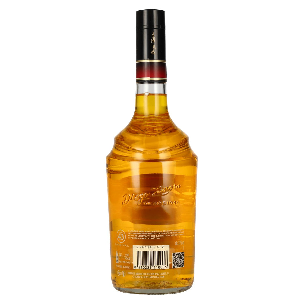 Licor 43 CUARENTA Y TRES ORIGINAL 31% vol. 1l
