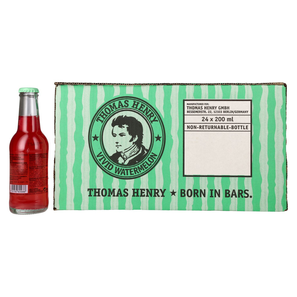 Thomas Henry Vivid Watermelon Tonic Water 24x0,2l