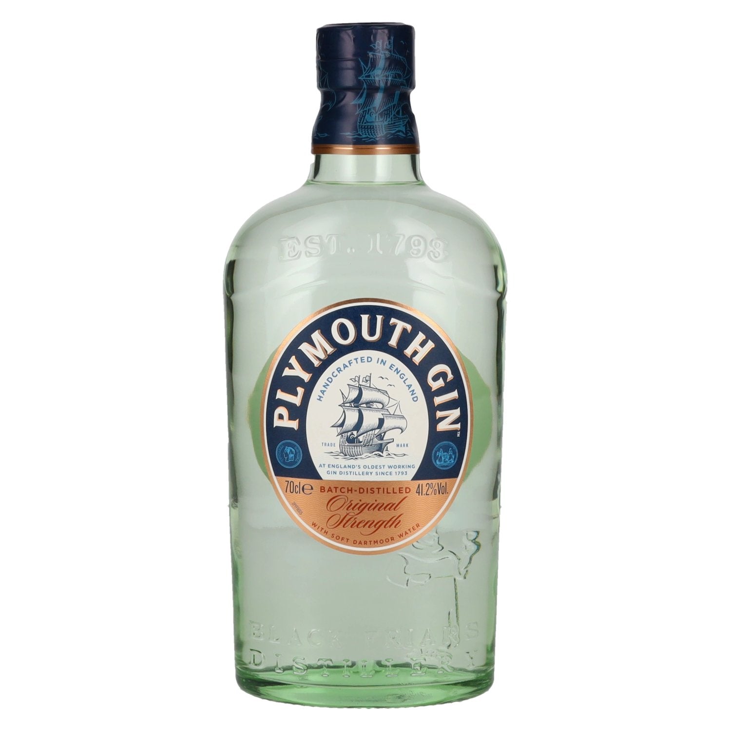 Plymouth Original Strength Dry Gin 41,2% Vol. 0,7l