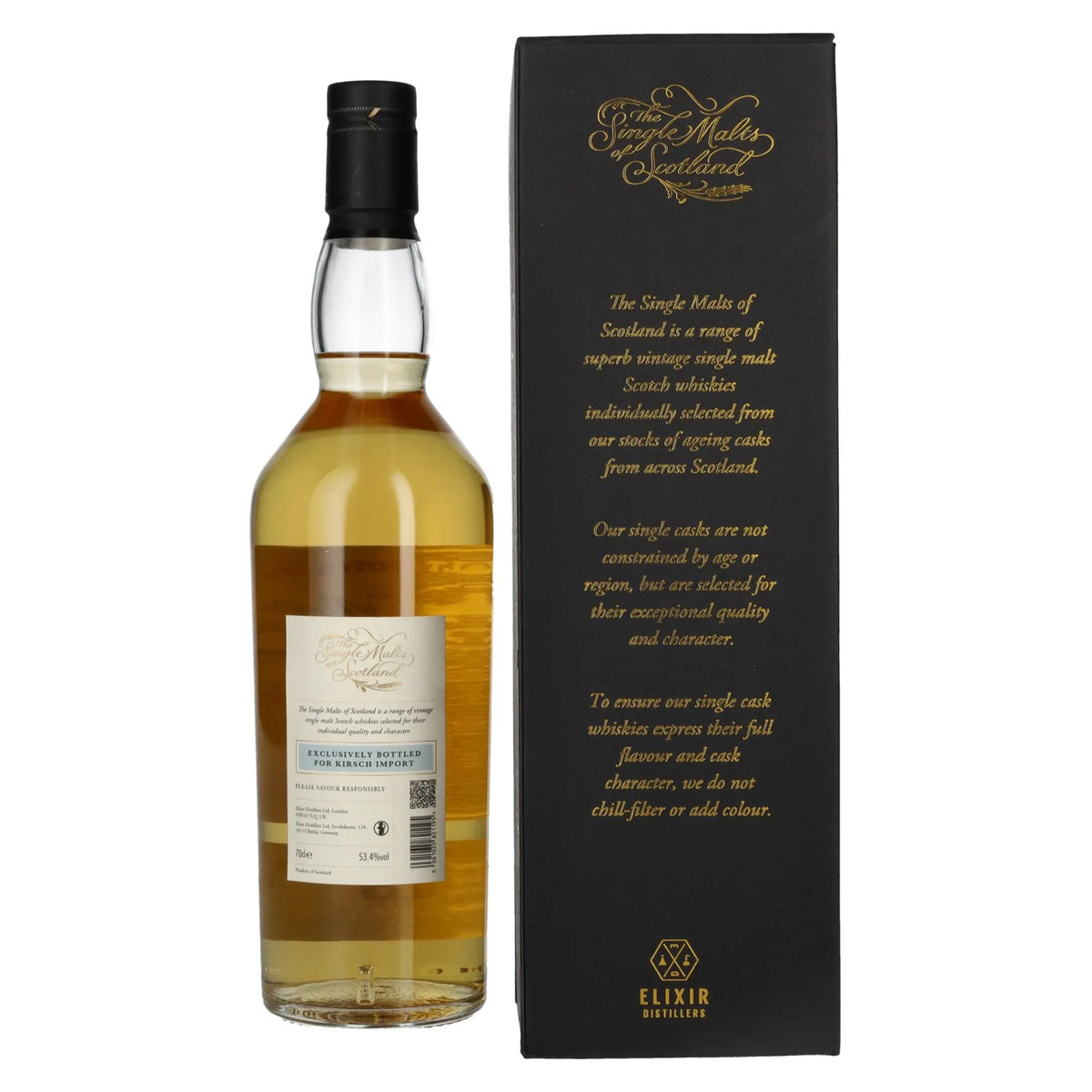 Tormore 18 Years Old KIRSCH IMPORT Speyside Single Malt 2005 53,4% vol. 0,7l en coffret cadeau