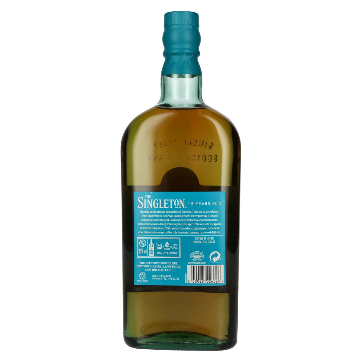 The Singleton Dufftown 15 Years Old FRUITY DECADENCE 40% Vol. 0,7l