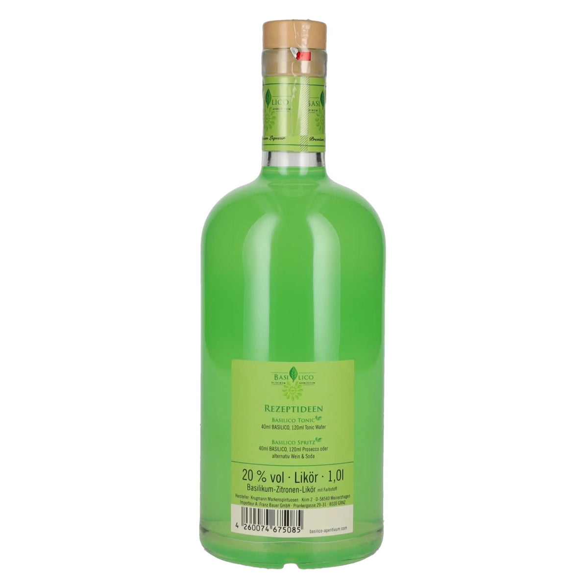 Basilico Elixirum Aperitivum 20% vol. 1l