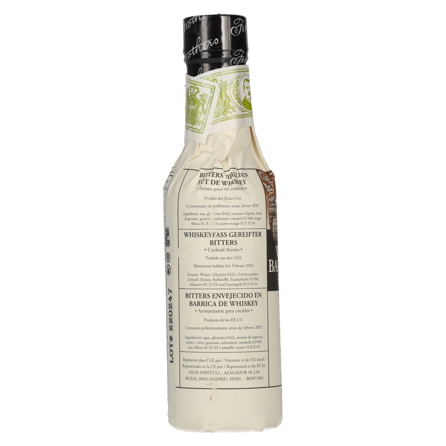 Fee Brothers Whisky Barrel-Aged Bitters 17.5% ABV 0.15l