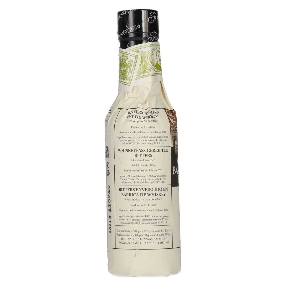 Fee Brothers Whiskey Barrel-Aged Bitters 17,5% Vol. 0,15l
