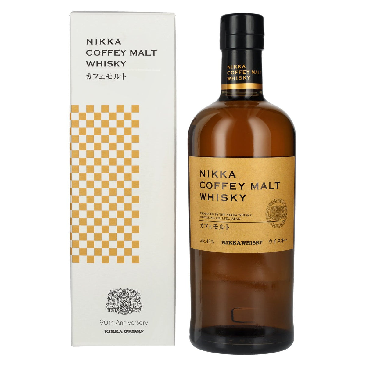 Nikka Coffey Malt Whisky 90th Anniversary 45% Vol. 0,7l in gift box