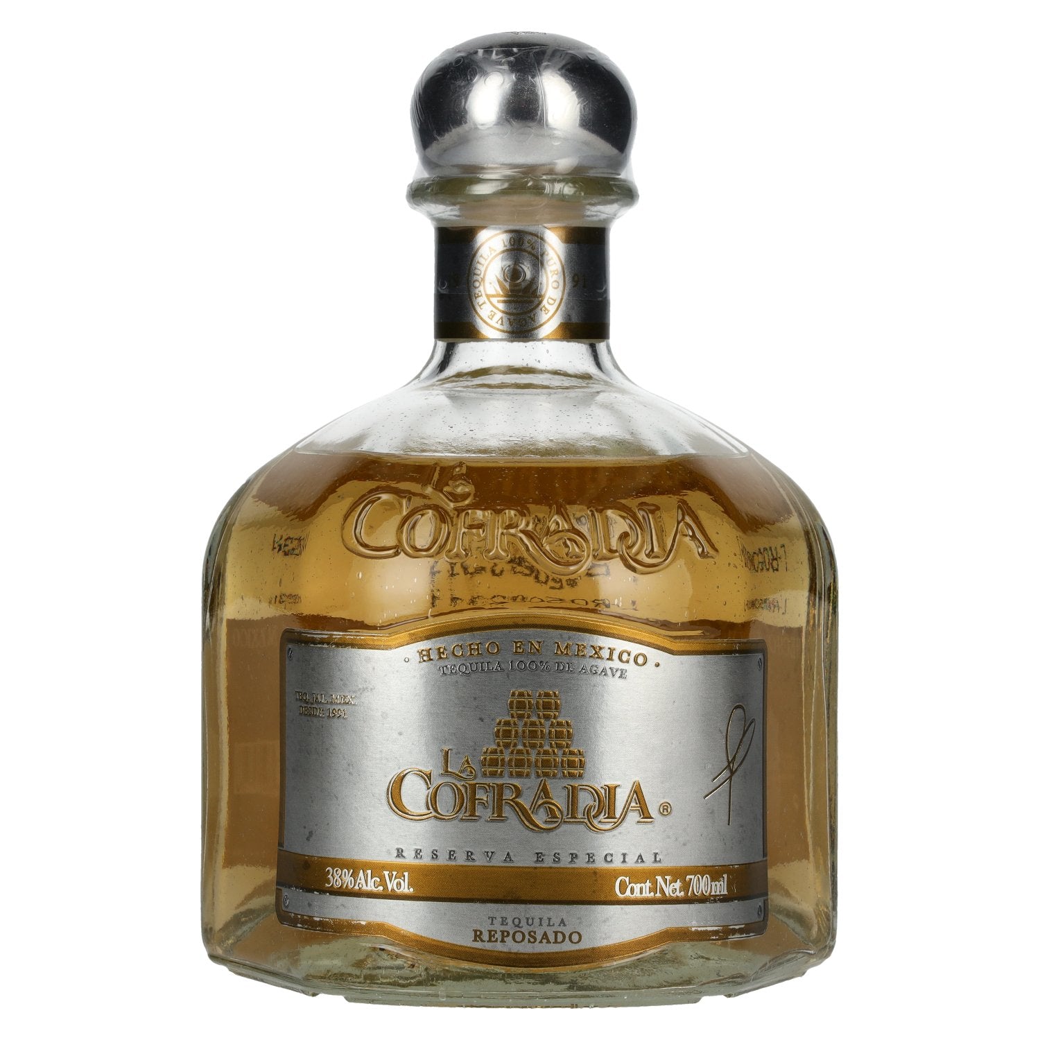 La Cofradia Tequila Reposado 100% de Agave Reserva Especial 38% Vol. 0,7l