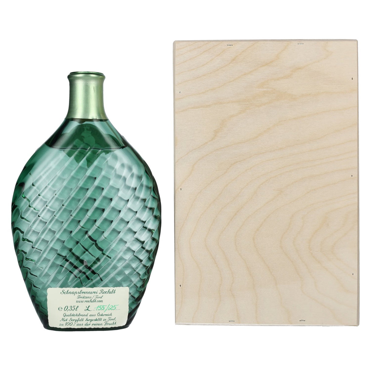 Rochelt Wachauer Marille 2018 50% Vol. 0,35l in Holzkiste