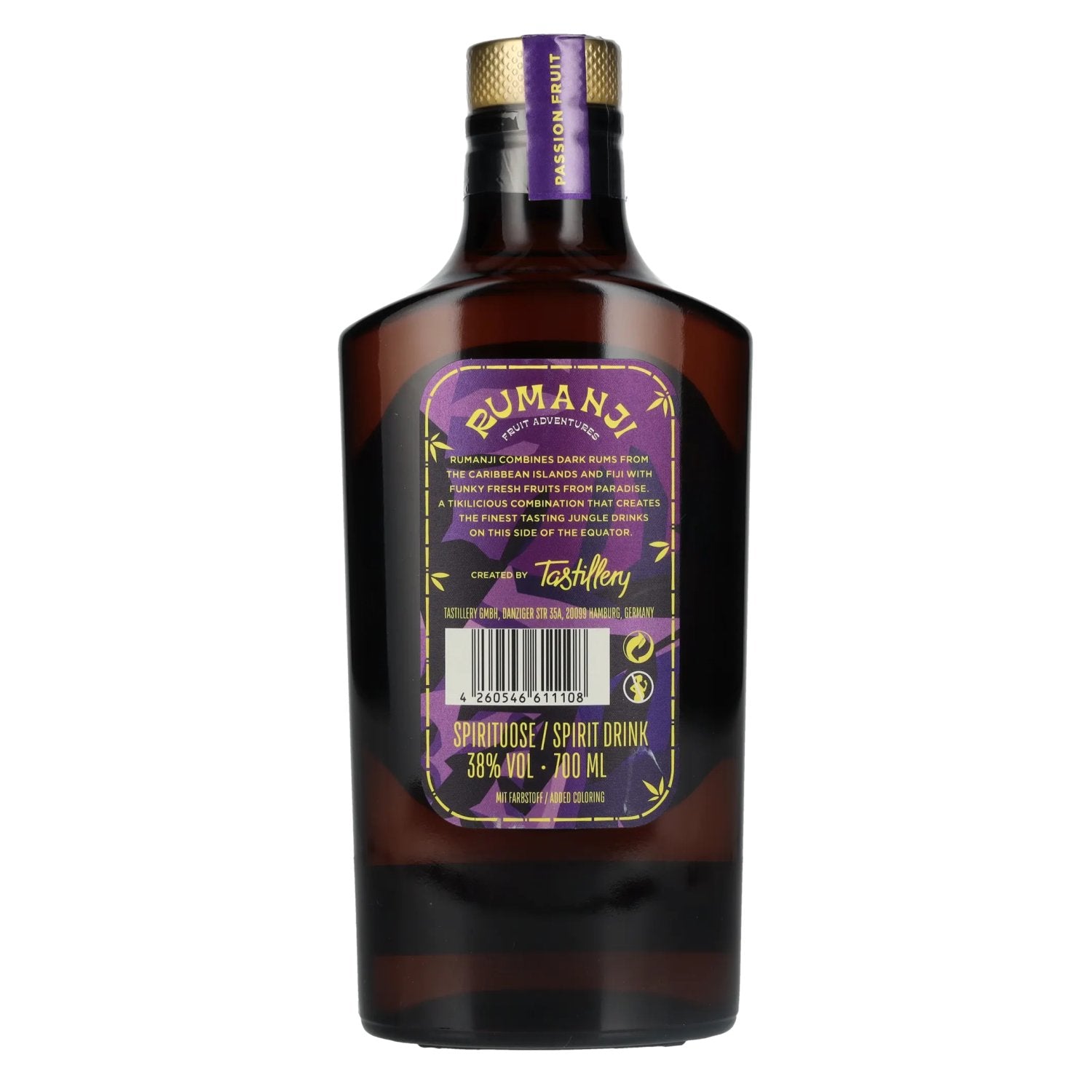 RUMANJI Fruit de la Passion 38% vol. 0,7l