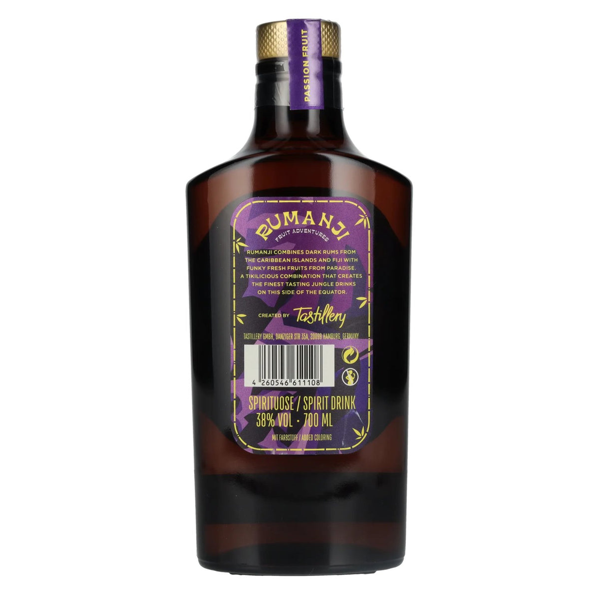 RUMANJI Passionfruit 38% Vol. 0,7l