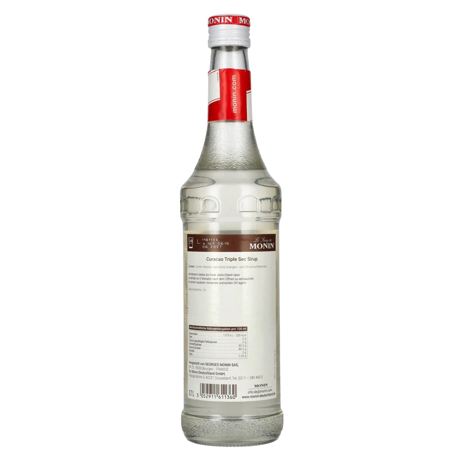 Le Sirop de Monin CURACAO TRIPLE SEC 0,7l