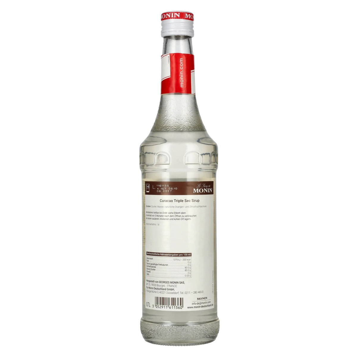 Monin CURACAO TRIPLE SEC Syrup 0.7 l