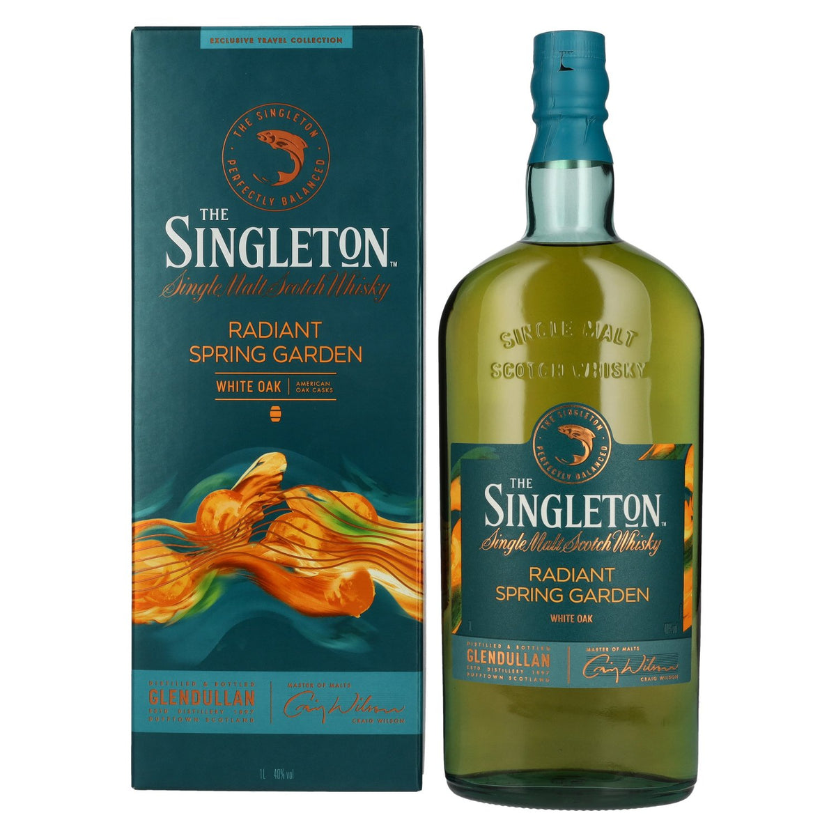 The Singleton Glendullan RADIANT SPRING GARDEN Single Malt Scotch Whisky 40% Vol. 1l en coffret cadeau