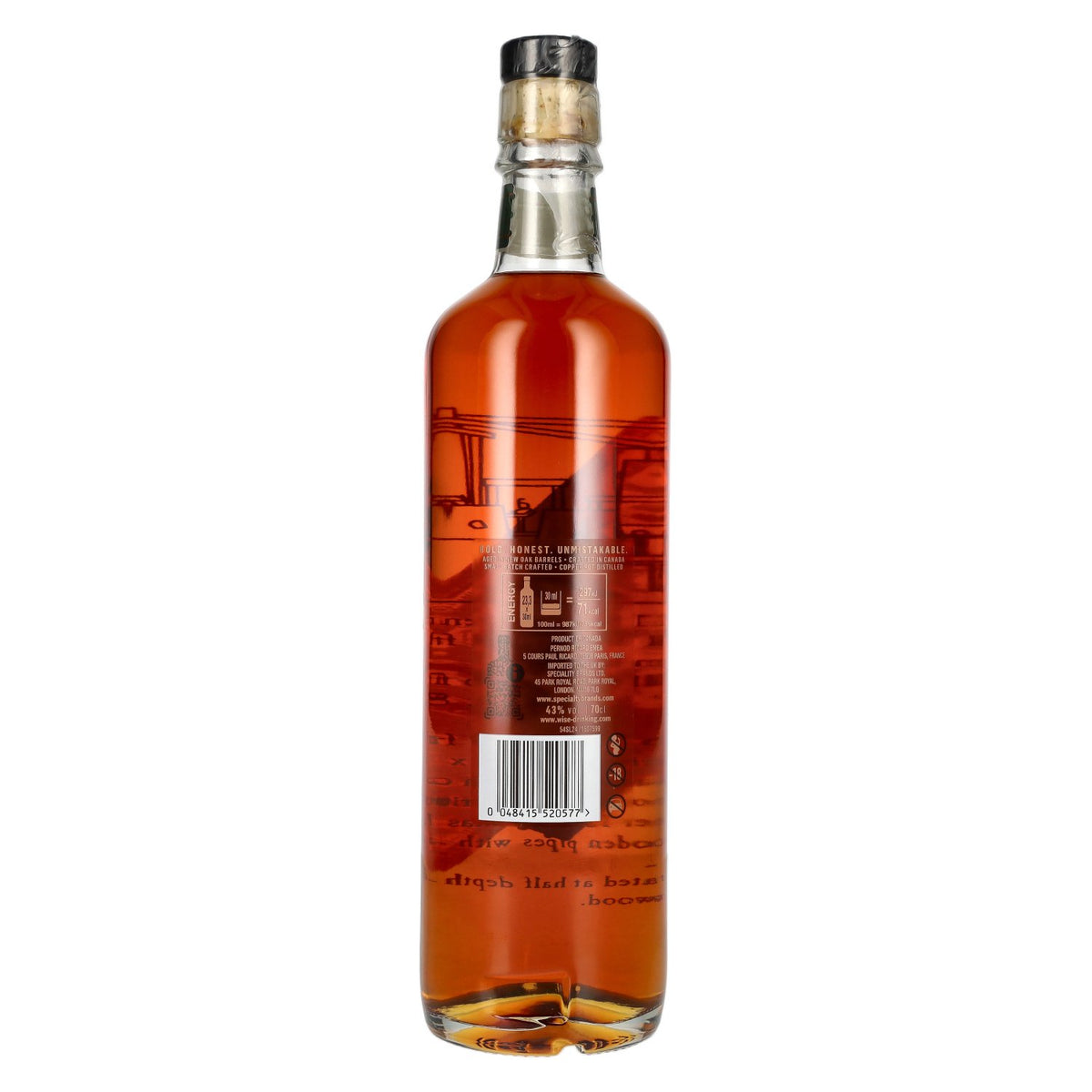 LOT No. 40 Canadian Rye Whisky 43% Vol. 0,7l