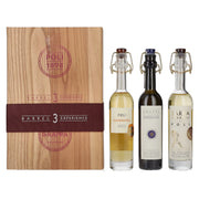 Poli Grappa Baby Pack ORO 40% vol. 3x0,1l dans une caisse en bois