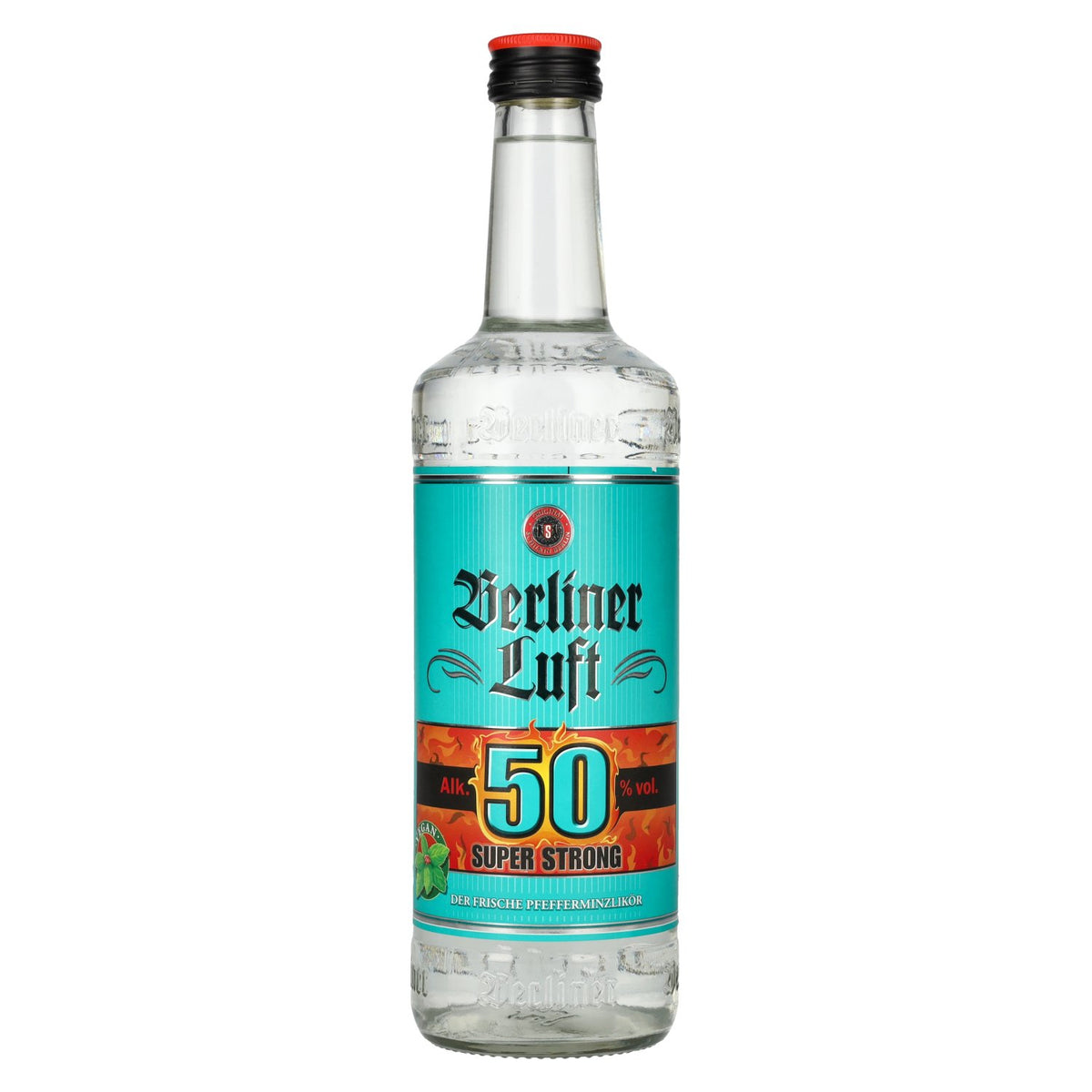 Berliner Luft SUPER STRONG Liqueur de menthe 50% vol. 0,7l