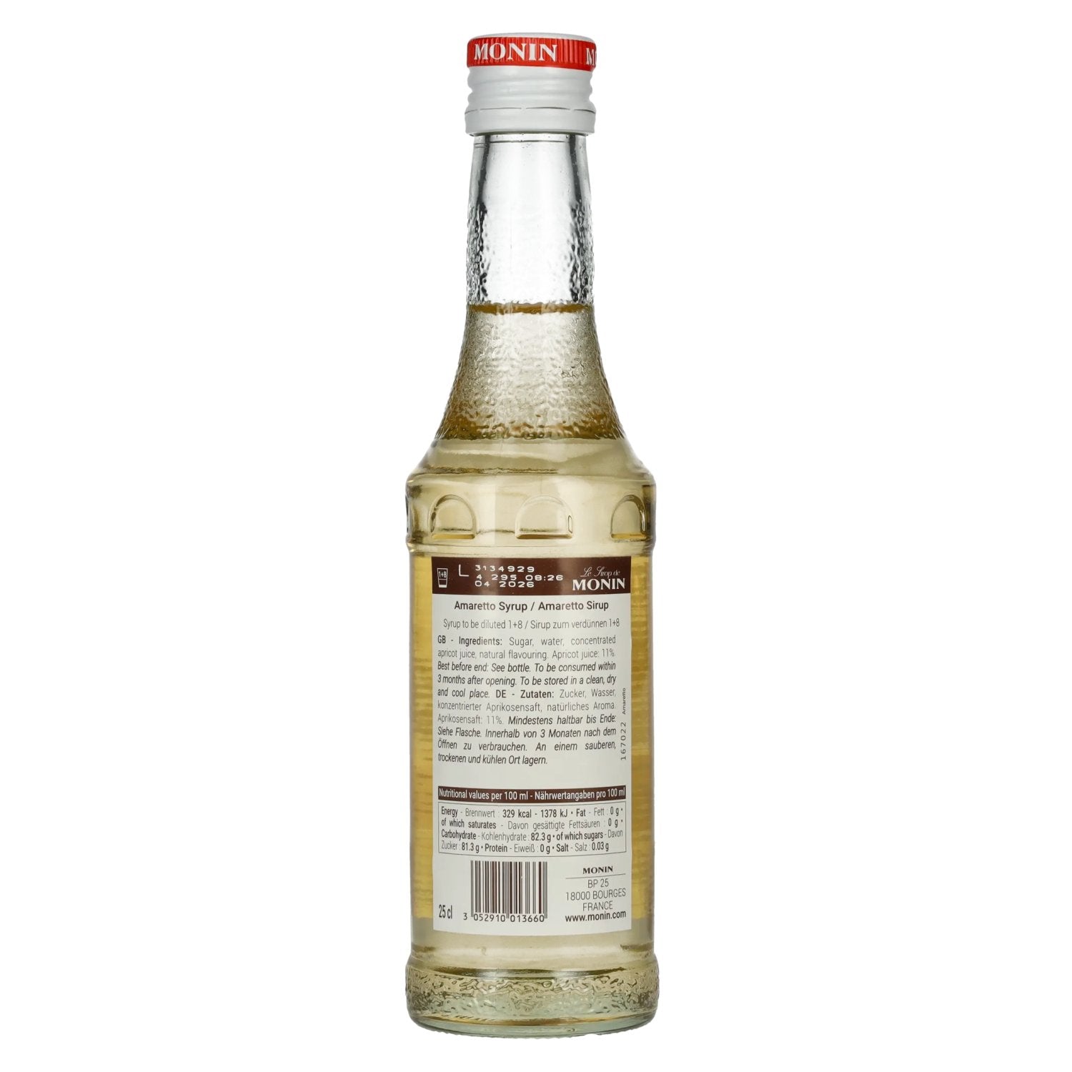 Le Sirop de Monin AMARETTO 0,25l