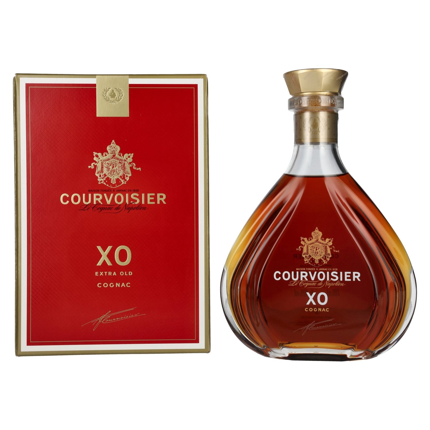 Courvoisier XO Le Cognac de Napoléon 40% vol. 0,7l en boîte cadeau