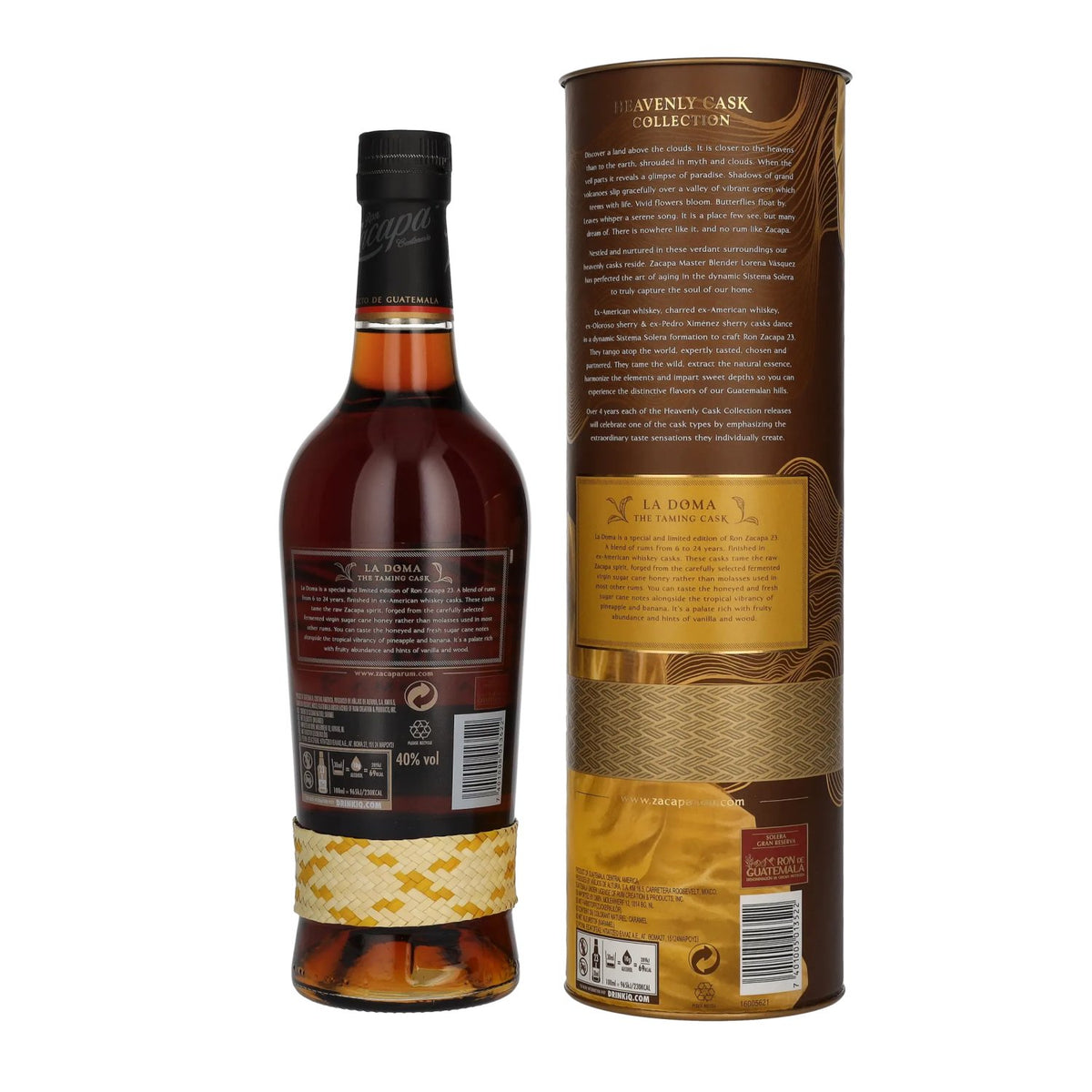 Ron Zacapa Centenario 23 SISTEMA SOLERA La Doma Heavenly Cask Collection 40% Vol. 0,7l in gift box