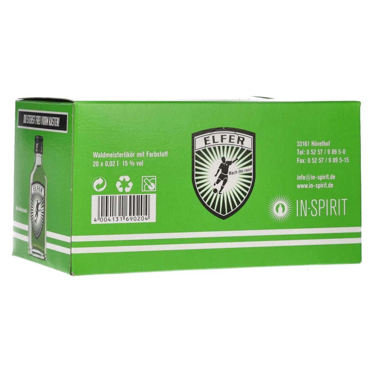 Elfer woodruff liqueur 15% vol. 20x0,02l