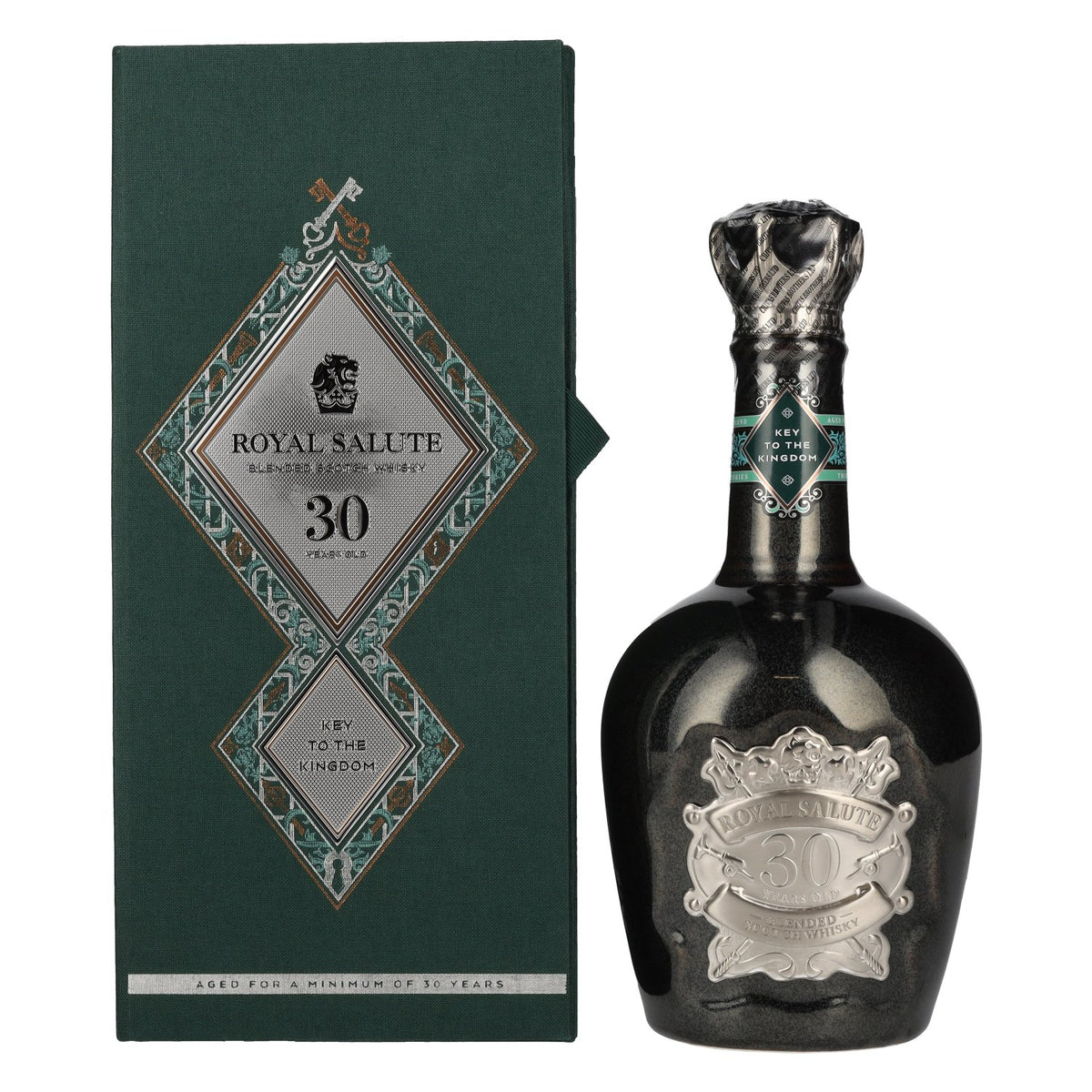 Royal Salute 30 Years Old KEY TO THE KINGDOM Blended Scotch Whisky 40% Vol. 0,5l in gift box