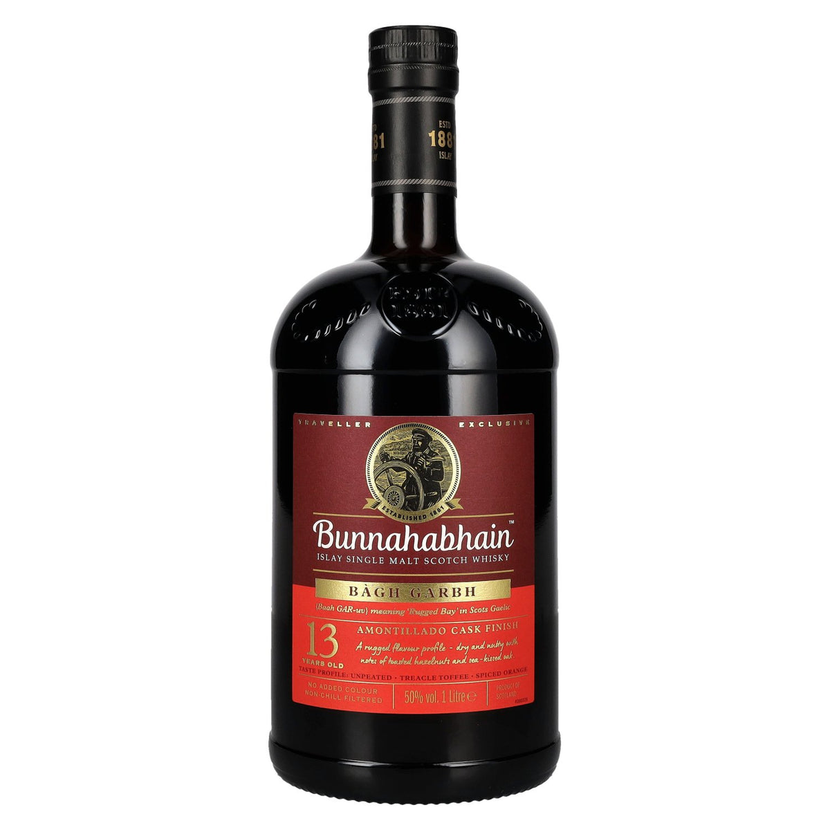 Bunnahabhain 13 Years Old BÀGH GARBH Islay Single Malt Scotch Whisky 50% vol. 1 l