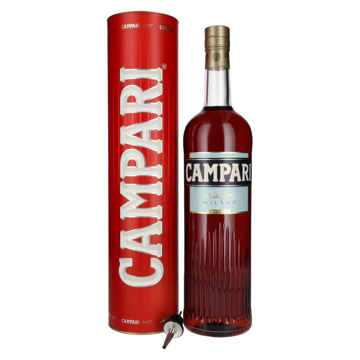 Campari Bitter 25% Vol. 3l in gift box with pourer