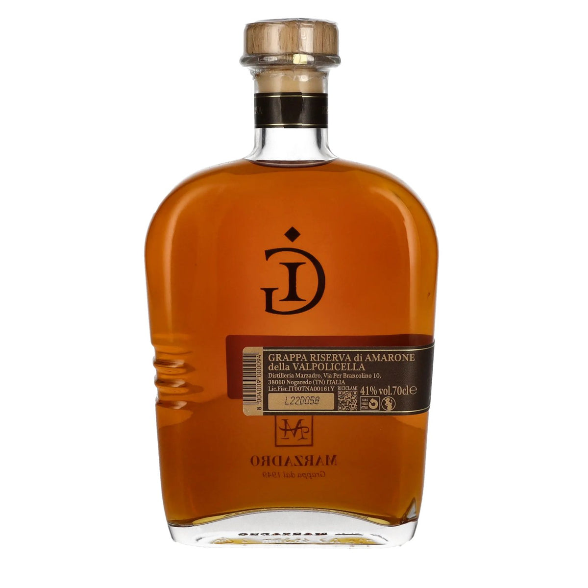 Marzadro GIARE Amarone Grappa 41% Vol. 0,7l