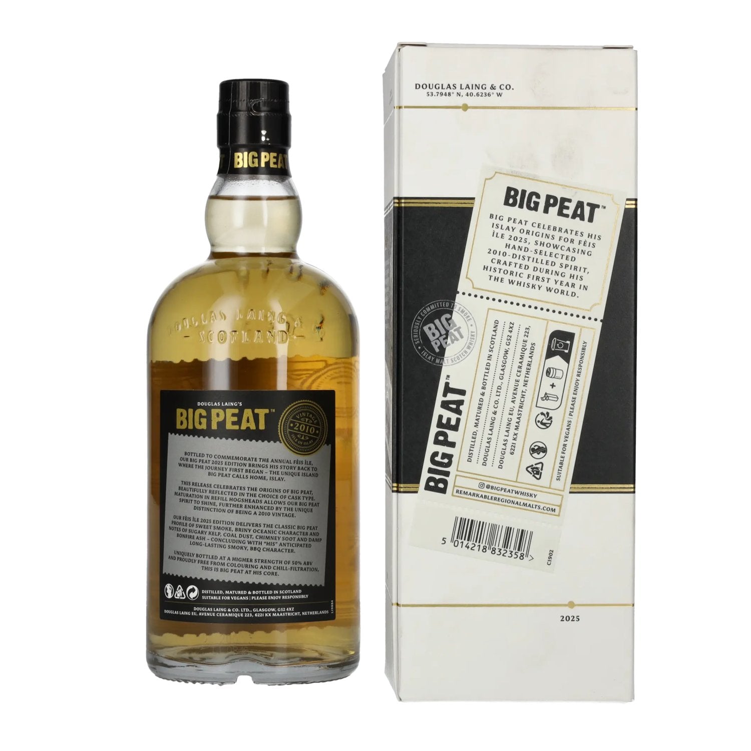 Douglas Laing BIG PEAT Féis Ìle Vintage 2010/2025 50% Vol. 0,7l in gift box