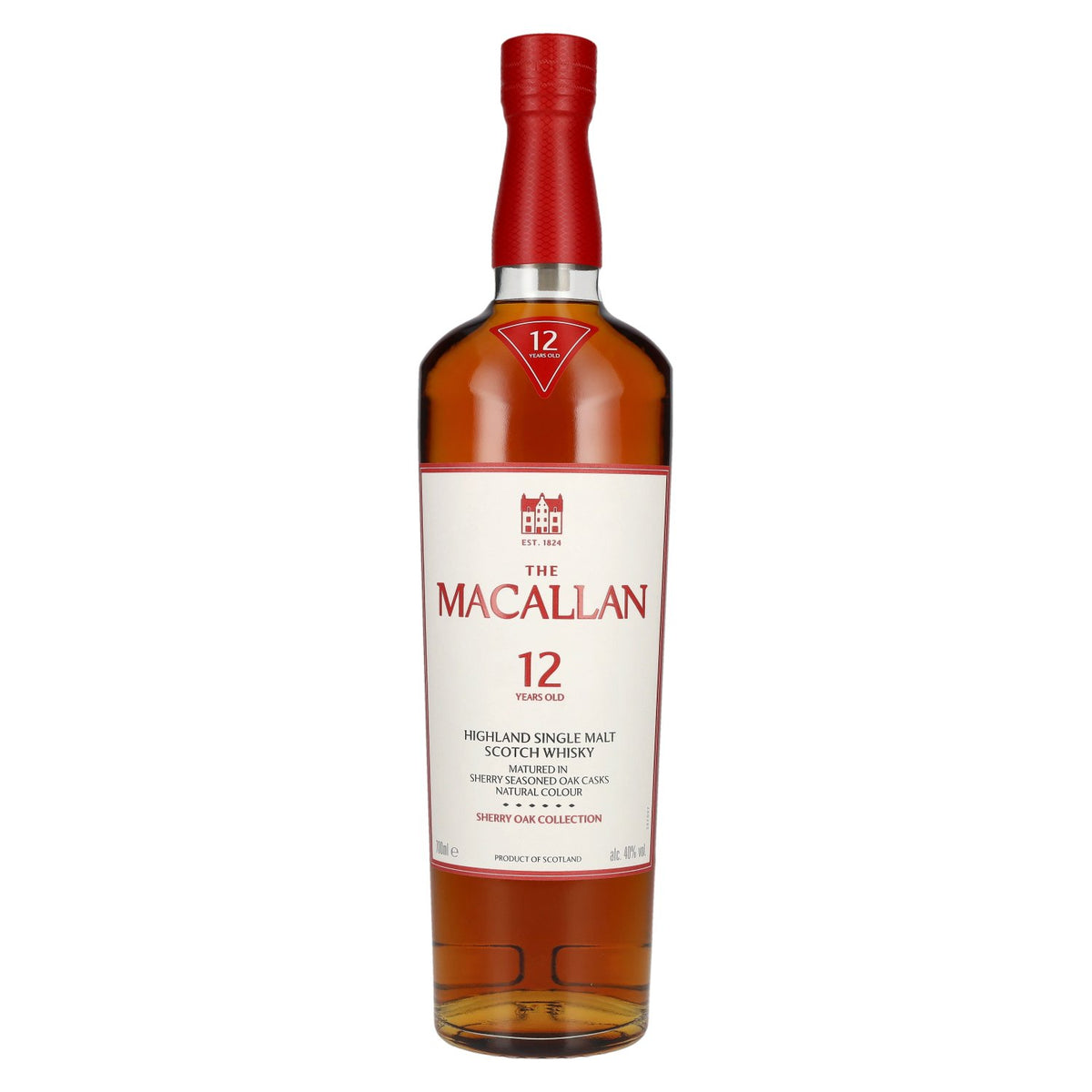The Macallan 12 ans d'âge SHERRY OAK CASK 40 % vol. 0,7 l