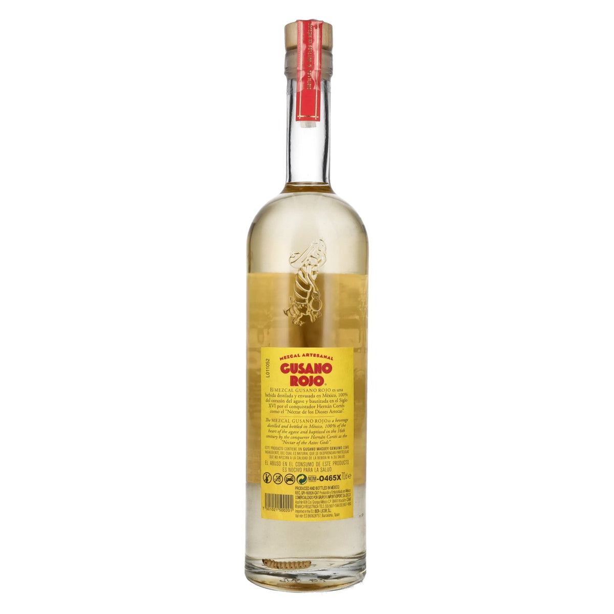 Gusano Rojo Mezcal 38% Vol. 0,7l