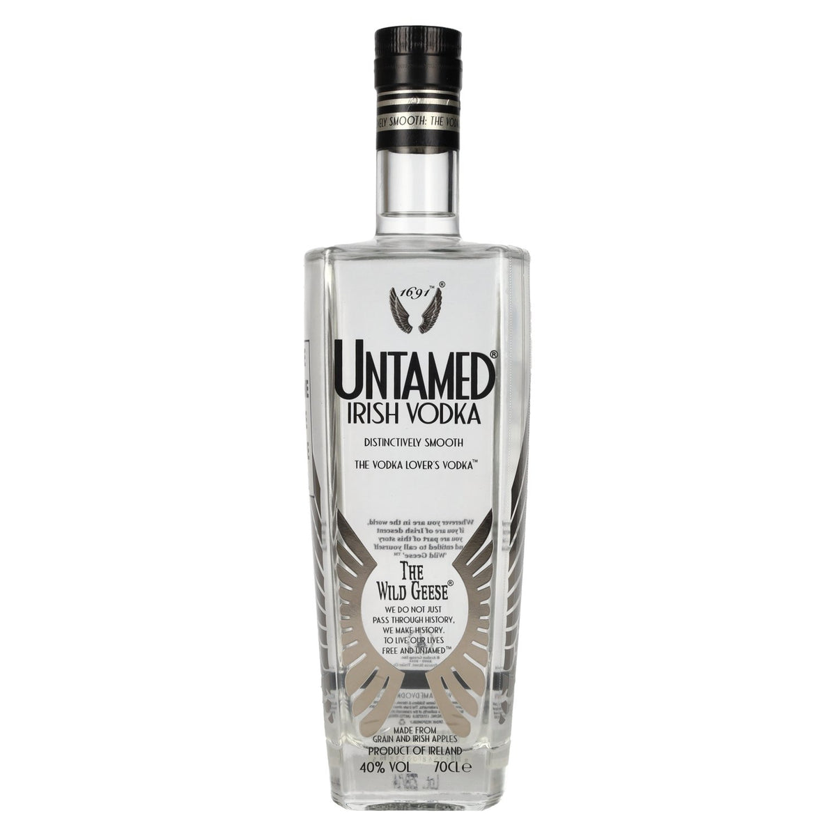 The Wild Geese Irish Vodka Untamed 40% Vol. 0,7l