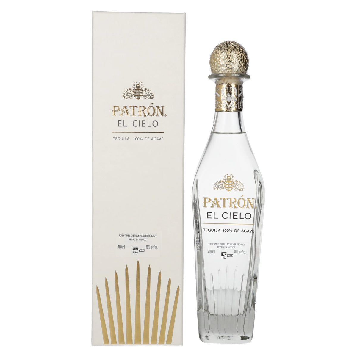 Patrón El Cielo Silver Tequila 100% de Agave 40% Vol. 0,7l in gift box