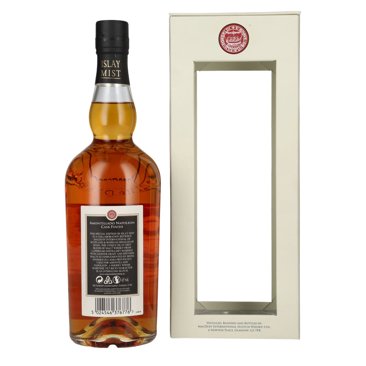 Islay Mist 8 Years Old Blended Scotch Whisky 43% Vol. 0,7l en boîte cadeau
