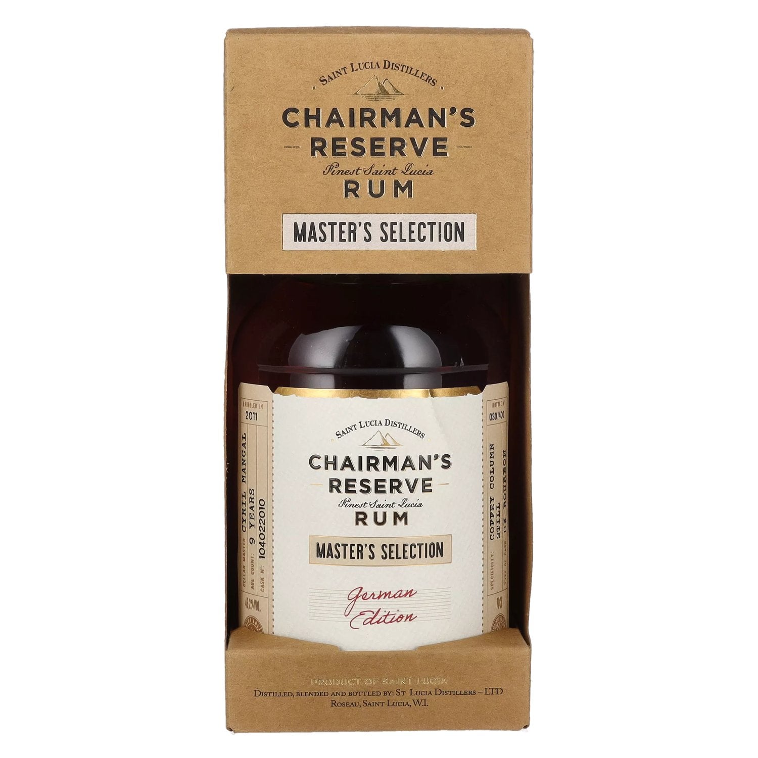 Chairman's Reserve MASTER'S SELECTION German Edition 46,2% vol. 0,7l en coffret cadeau
