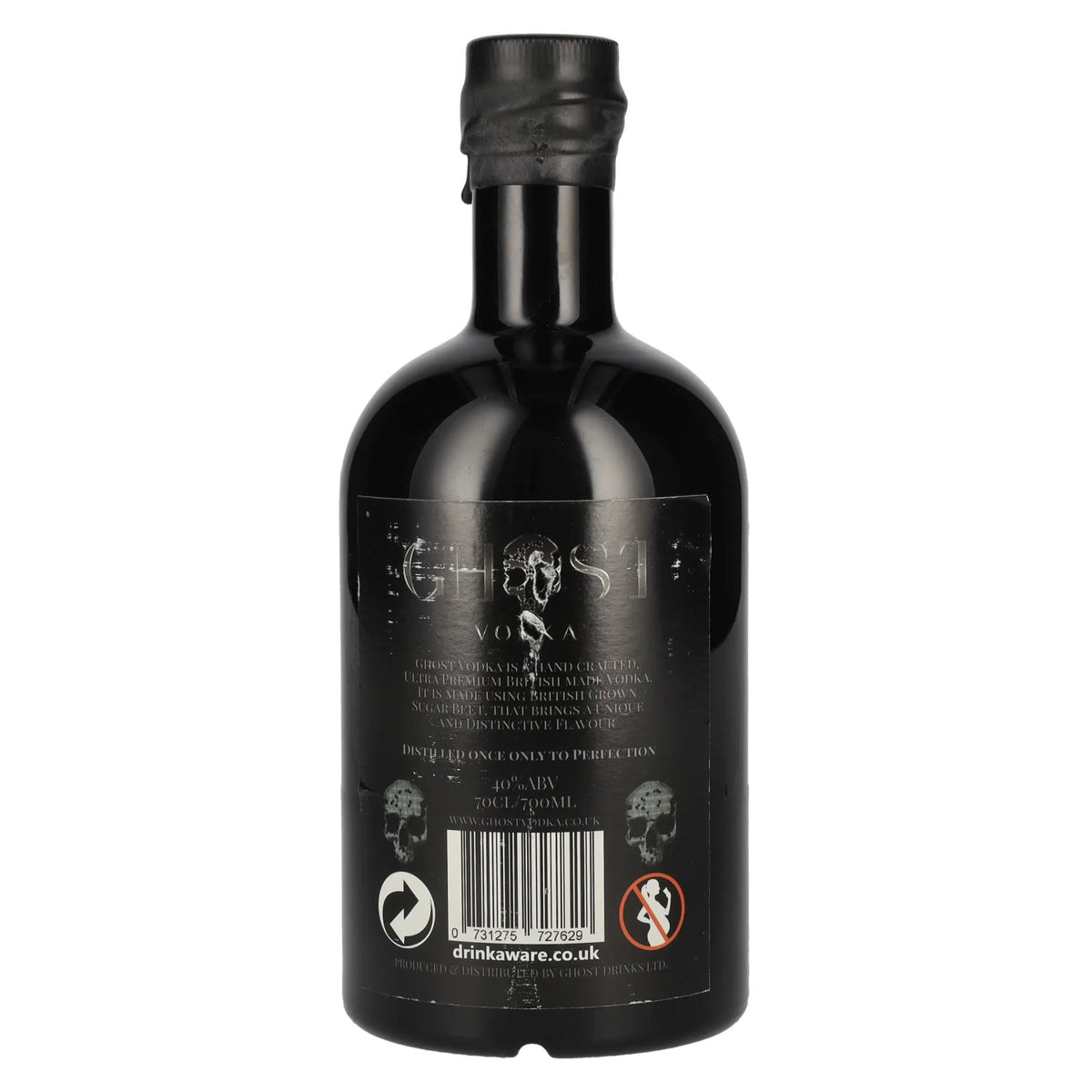 Ghost Vodka The Silver Skull 40% Vol. 0,7l