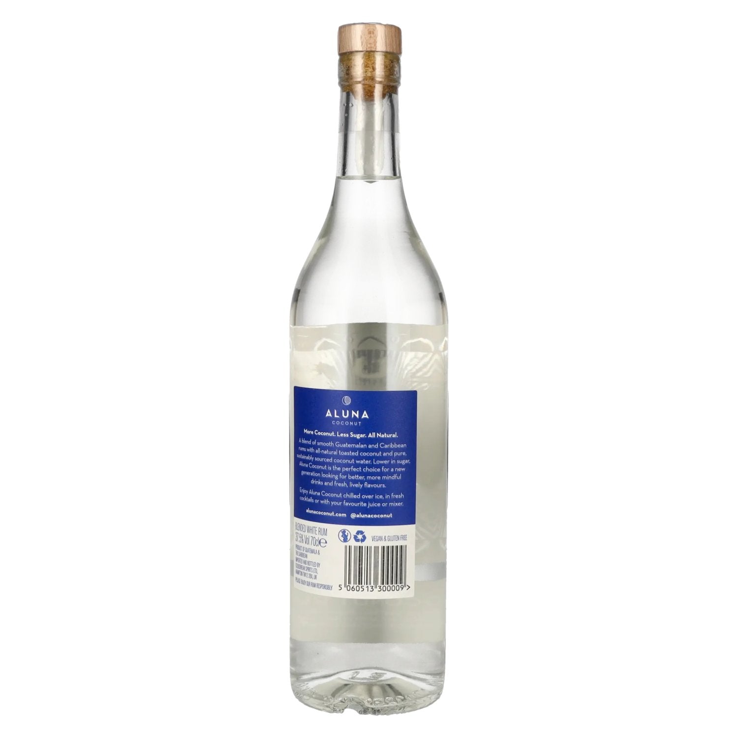 Aluna Coconut Rum with natural Flavours 37,5% Vol. 0,7l