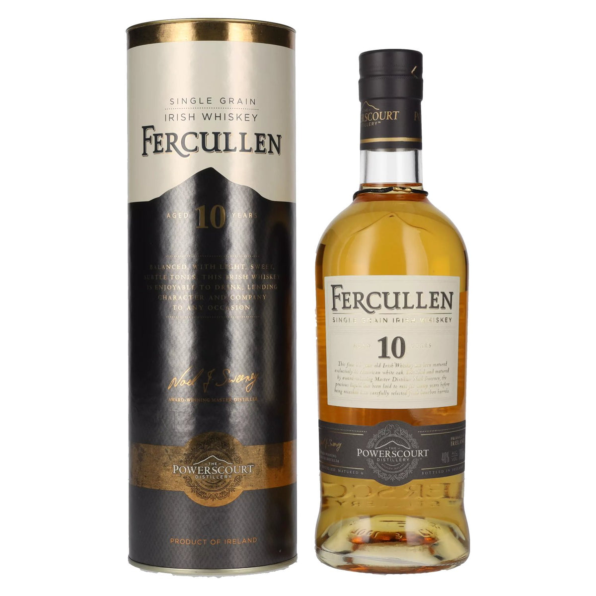 Fercullen 10 Years Old Single Grain Irish Whiskey 40% Vol. 0,7l in gift box