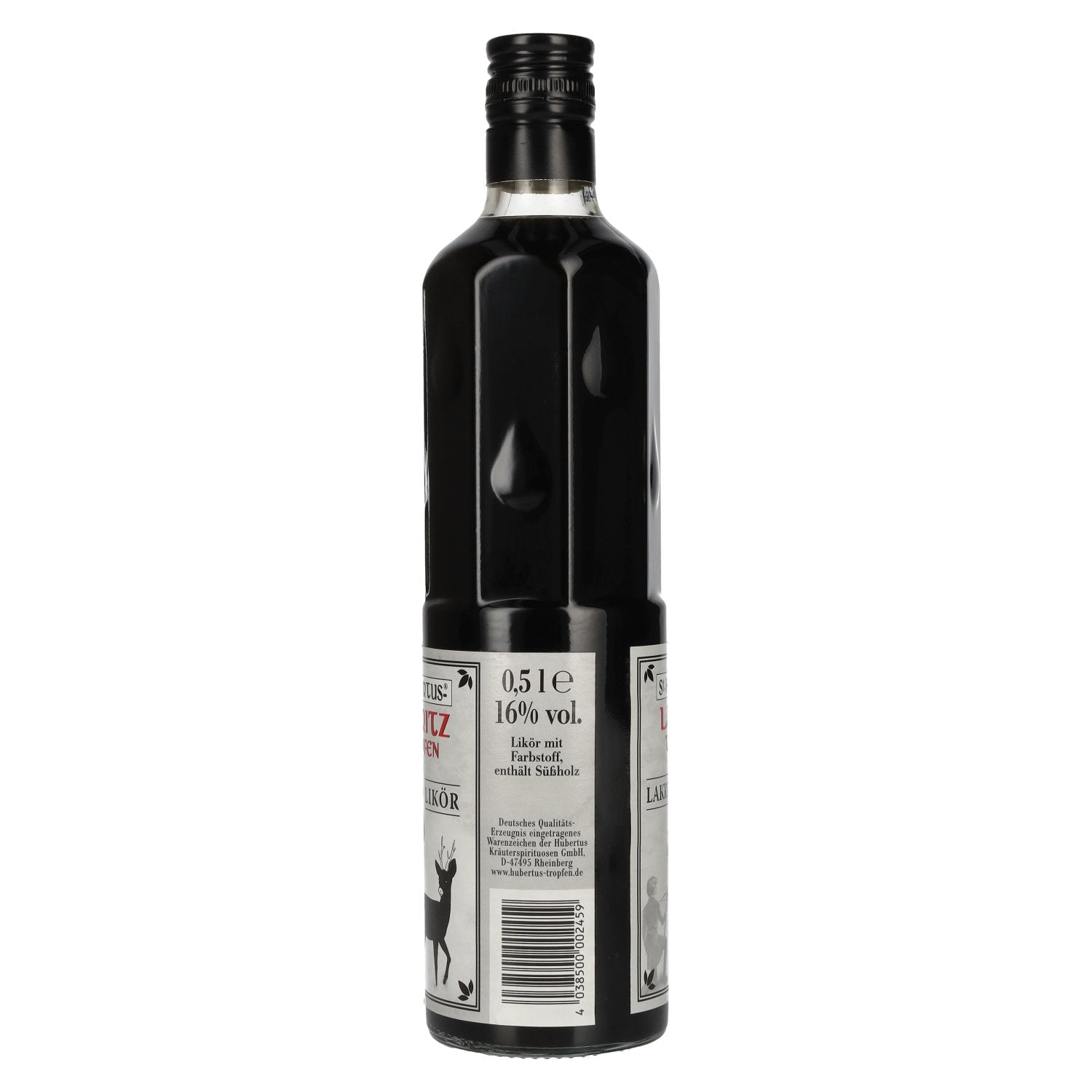 St. Hubertus LAKRITZ Gouttes de liqueur de réglisse 16 % vol. 0,5 l